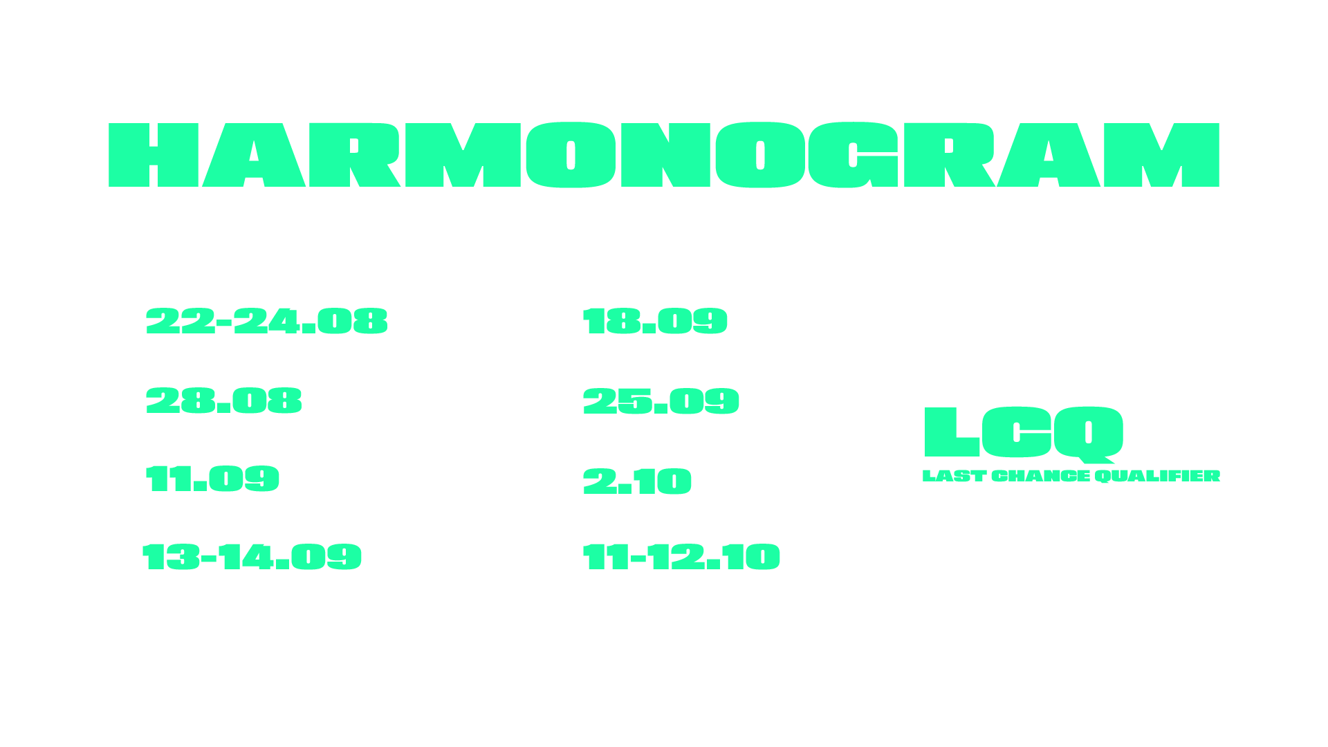 Harmonogram Snapshot GXTFT
